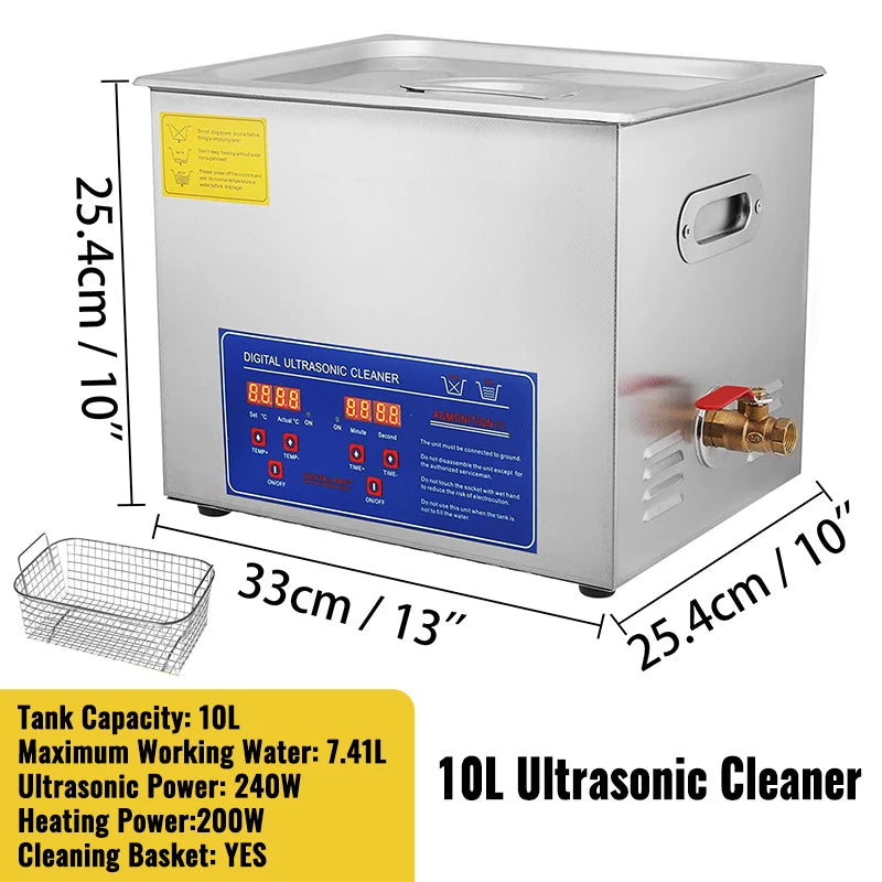 Ultrasonic Cleaner Appliance- 1.3L/2L/3L/6L/10L/15L/22L/30L