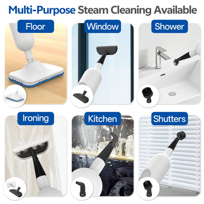 F2 Steam Mop Powerful 12-in-1 Handheld
