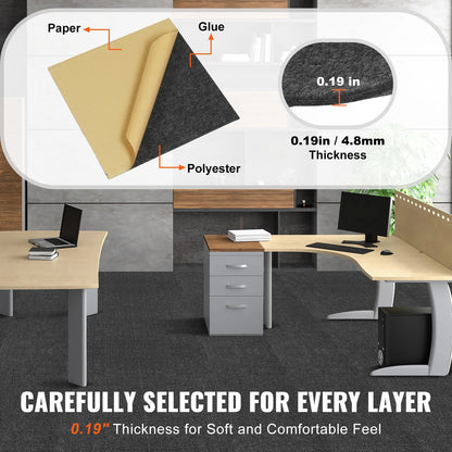 Carpet Tiles Peel & Stick Self Adhesive Carpet-Indoor/Outdoor