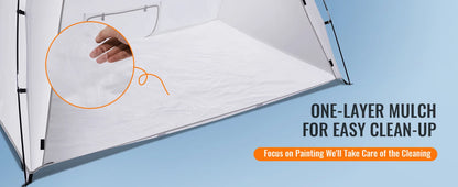 Portable Paint Booth/Shelter 7.5x5.2x5.2/10x7x6ft