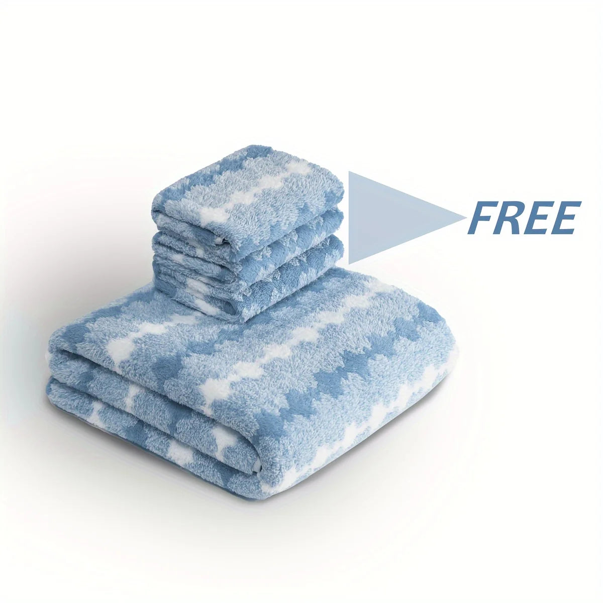4/8Piece Cotton Towel Set Soft Absorbent Bath Towels