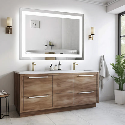 Wall 36"x 24"LED Bathroom Vanity Mirror