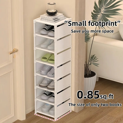 1 Piece Dustproof Single-Row Multi-Layer Shoe Rack