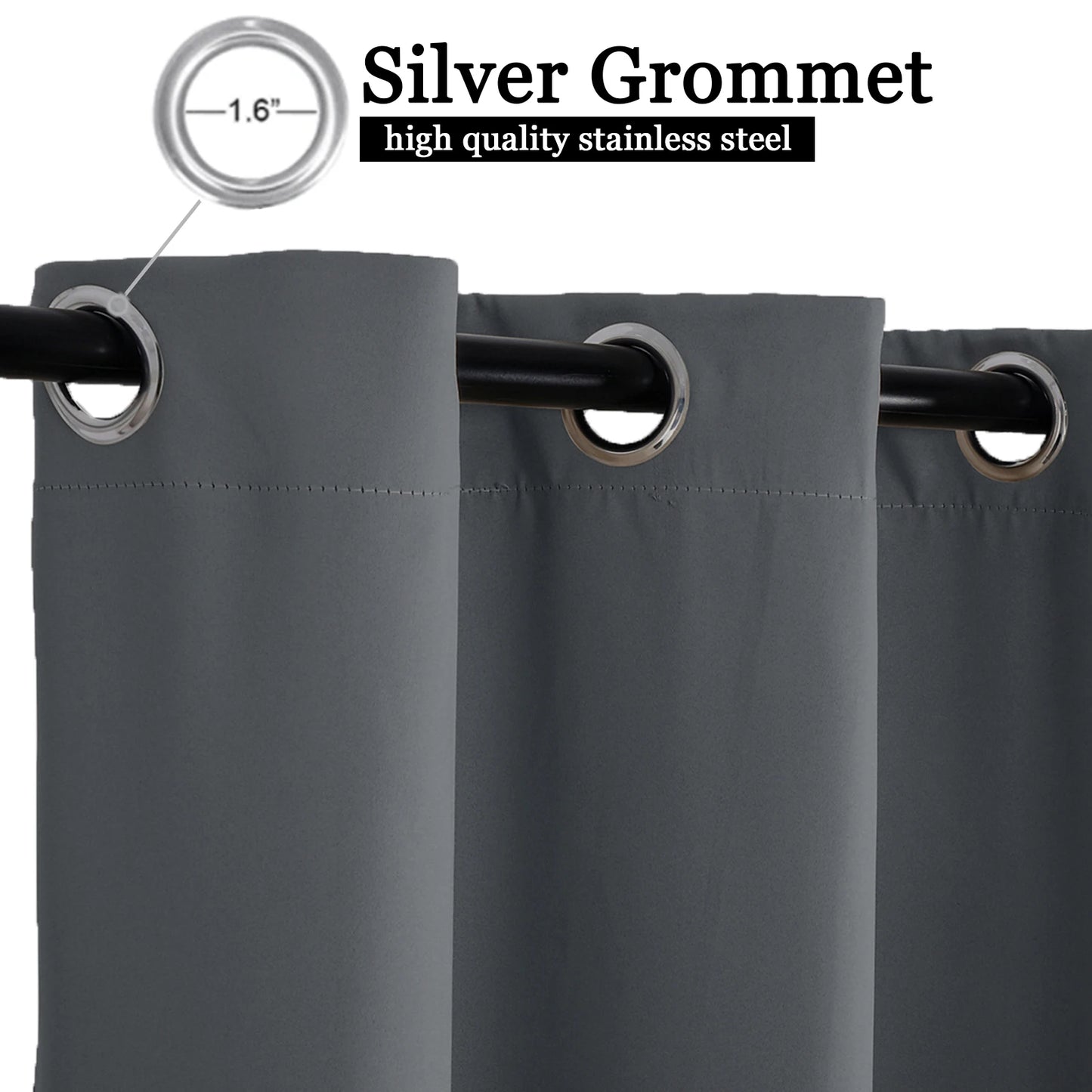 Patio Outdoor Curtain- Waterproof/Thermal/Insulated