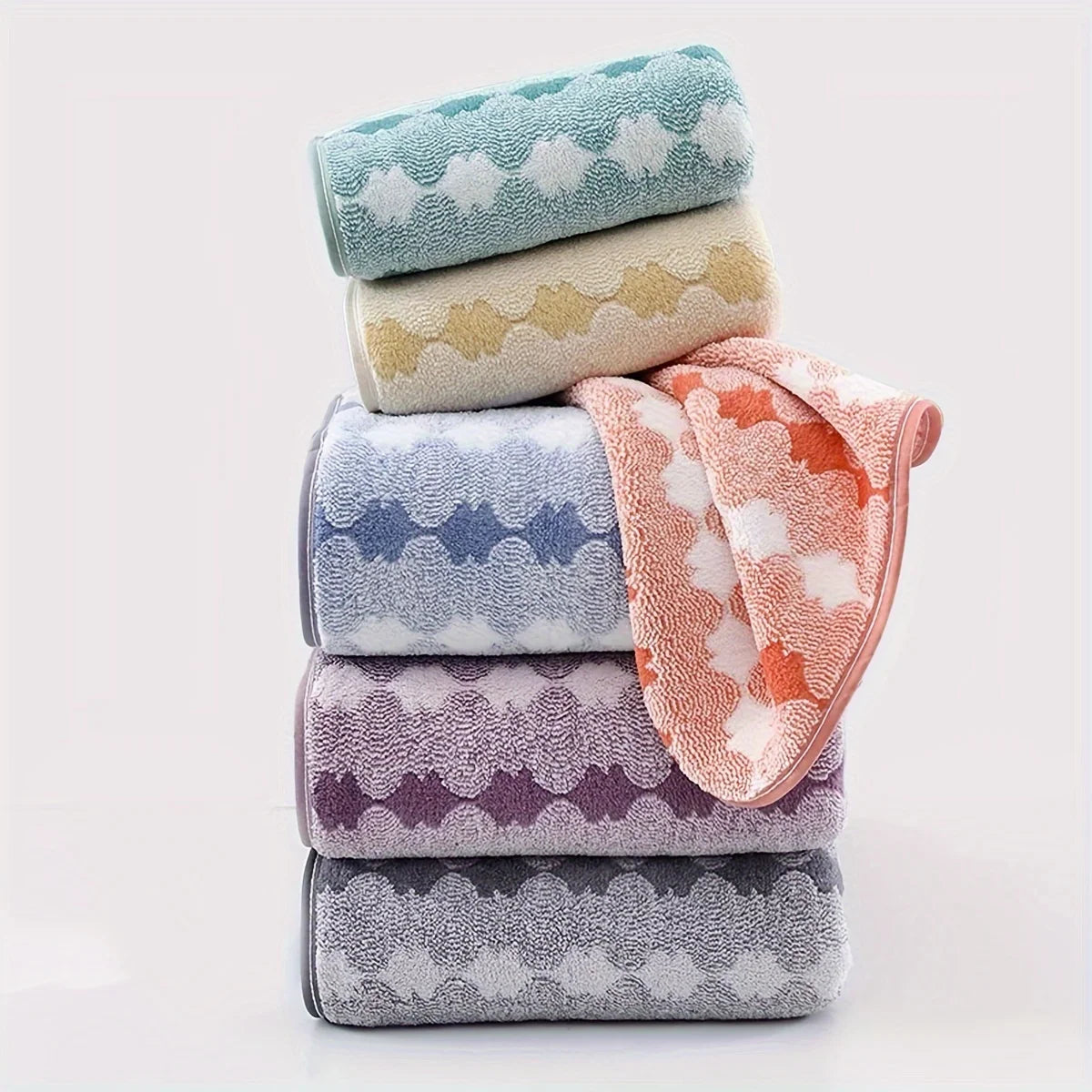4/8Piece Cotton Towel Set Soft Absorbent Bath Towels