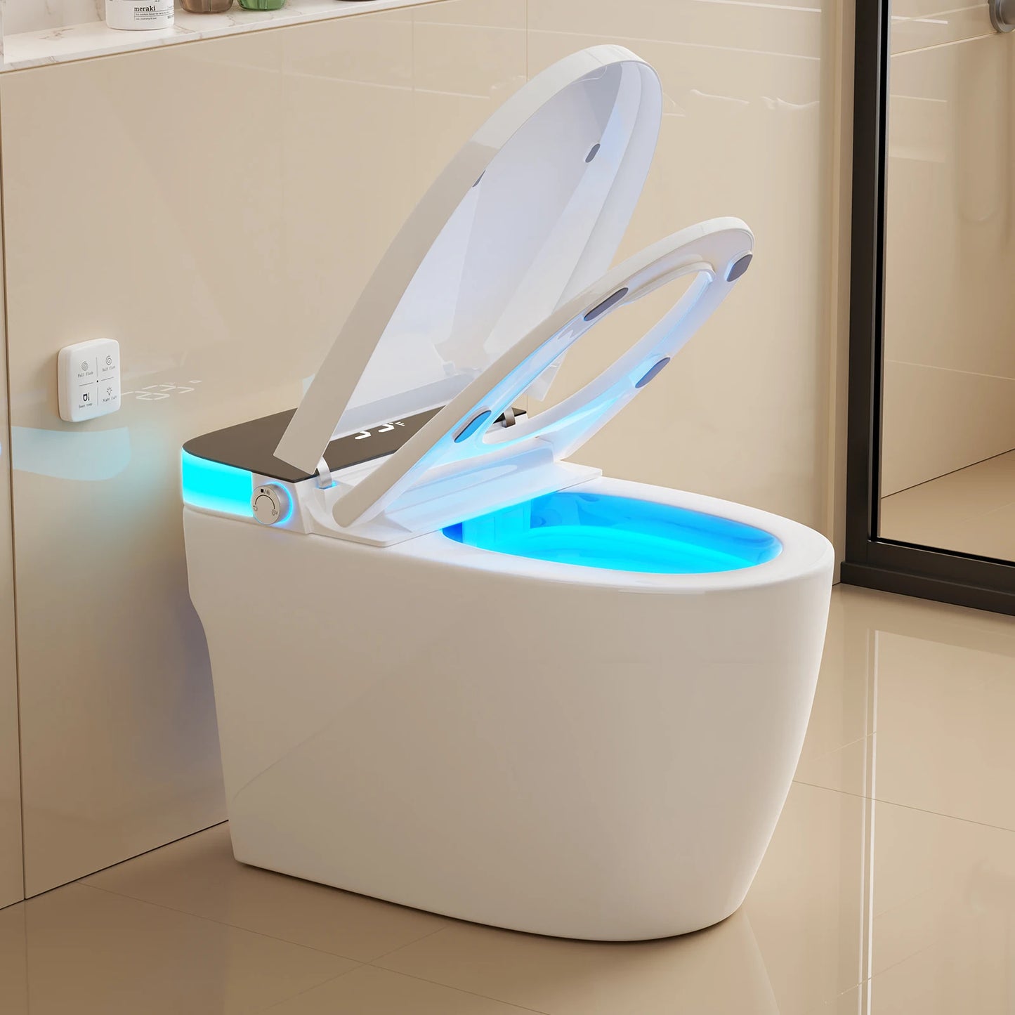 Smart Heated Bidet Toilet UL Certified Leak Protection
