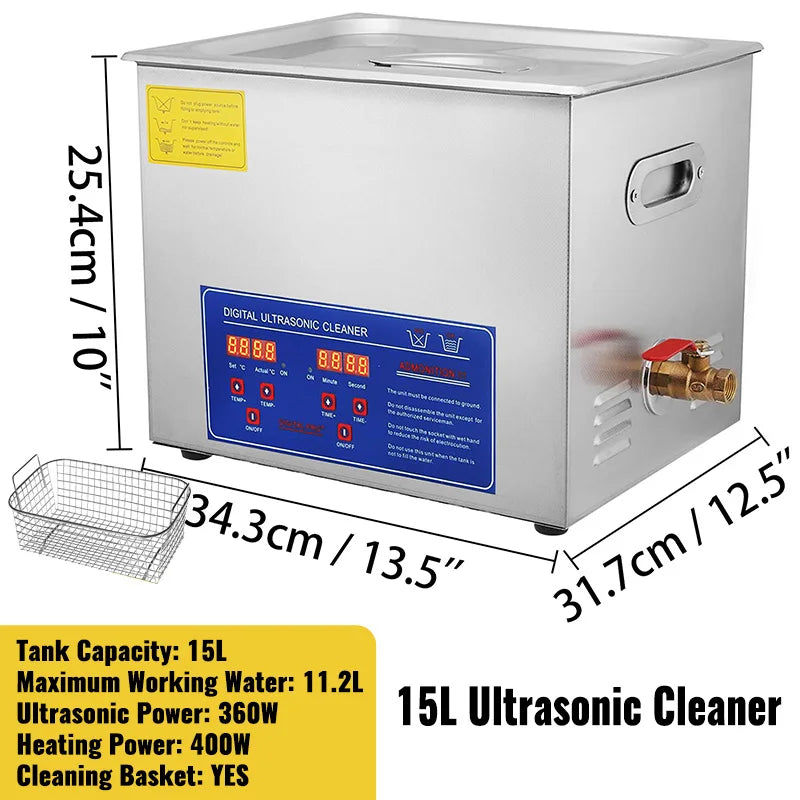 Ultrasonic Cleaner Appliance- 1.3L/2L/3L/6L/10L/15L/22L/30L