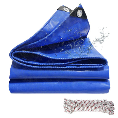Waterproof Heavy Tarpaulin Tarp Sheet Cover with Reinforced Grommets