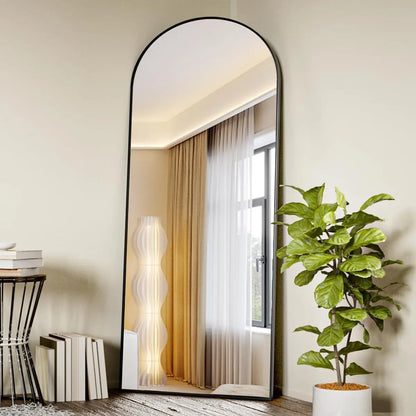 Arched Full Length Mirror, Standing or Hanging