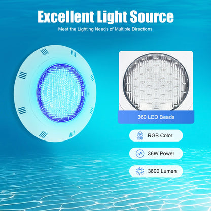 45W & 36W RGB LED Pool Light