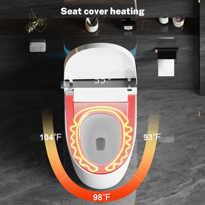 Smart Heated Bidet Toilet UL Certified Leak Protection