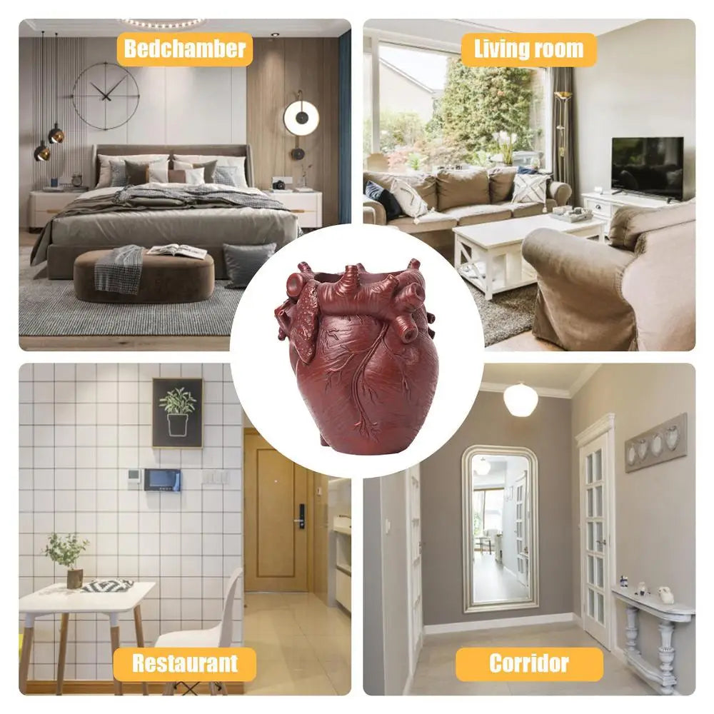 Desktop Organizer Heart Design