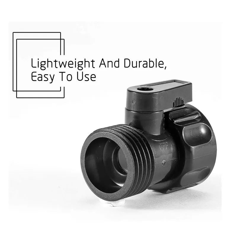 1pcs 3/4" Plastic Garden Hose Shut Off Valve