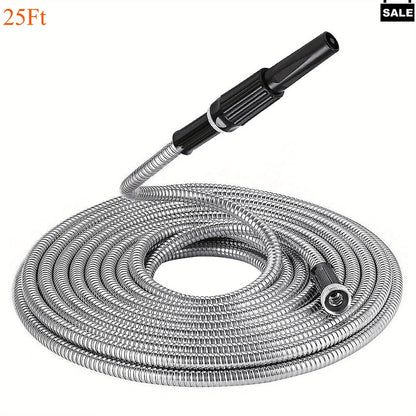 25 Ft Stainless Steel Water Pipe Hose