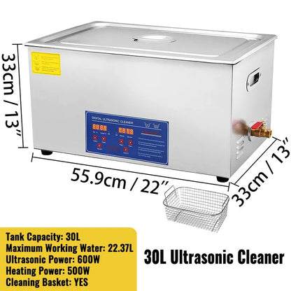 Ultrasonic Cleaner Appliance- 1.3L/2L/3L/6L/10L/15L/22L/30L