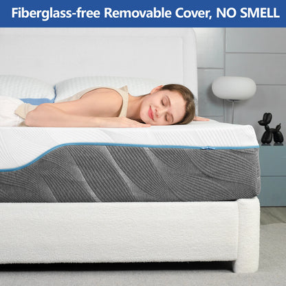 Extra Firm Full/Queen/King Mattress, 8/10 Inch Medium -Flippable