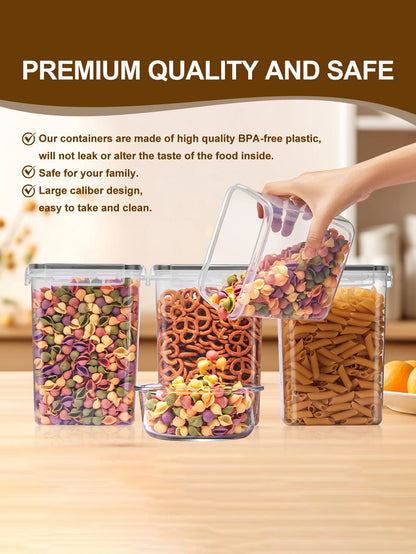 48pcs, Sealed food storage containers with LIDS