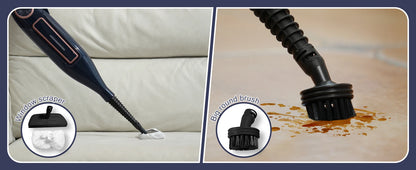 Steam Mop Cleaner w/Rotating Mop Pad-10 in 1-Lightweight