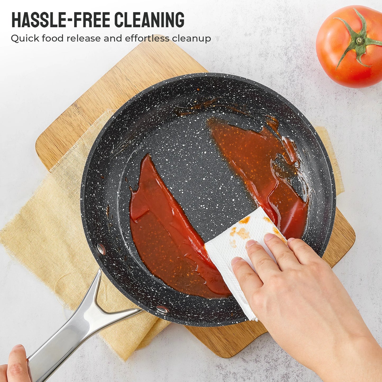 10 Piece Induction Cookware Nonstick