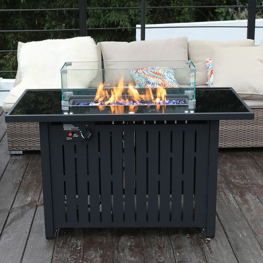 42 Inch 50,000 BTU Propane Gas Fire Pit Table
