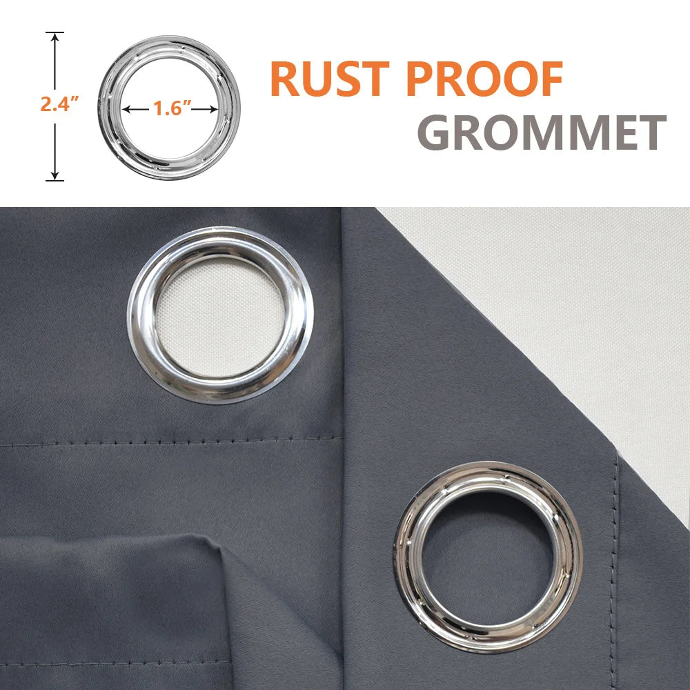 Patio Outdoor Curtain- Waterproof/Thermal/Insulated