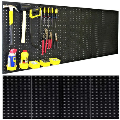 4-24x16 Inch Pegboard Panels, USA-Made Wall Organizer