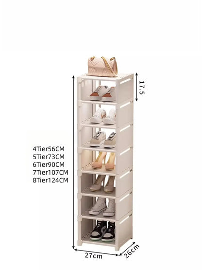 1 Piece Dustproof Single-Row Multi-Layer Shoe Rack