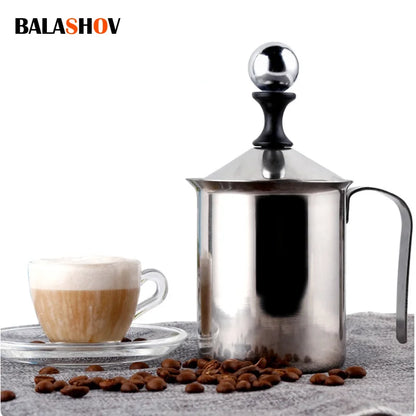 800ML Stainless Milk Frother Foam Maker