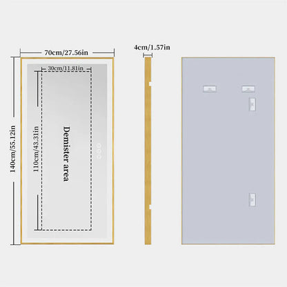 Large LED Bathroom Mirror