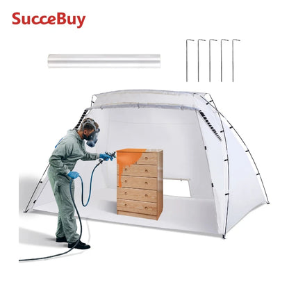 Portable Paint Booth/Shelter 7.5x5.2x5.2/10x7x6ft