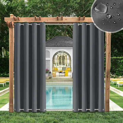 Patio Outdoor Curtain- Waterproof/Thermal/Insulated