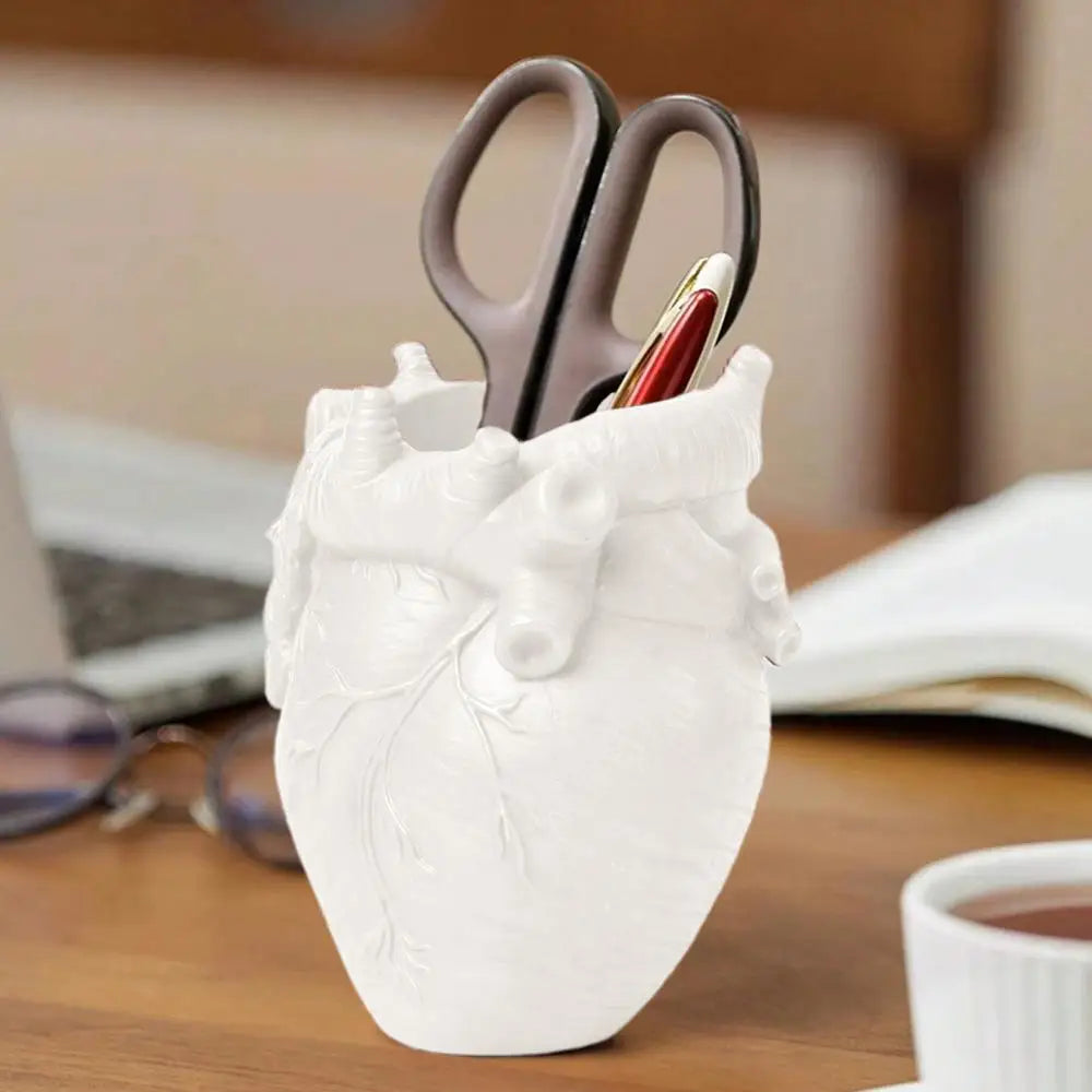 Desktop Organizer Heart Design