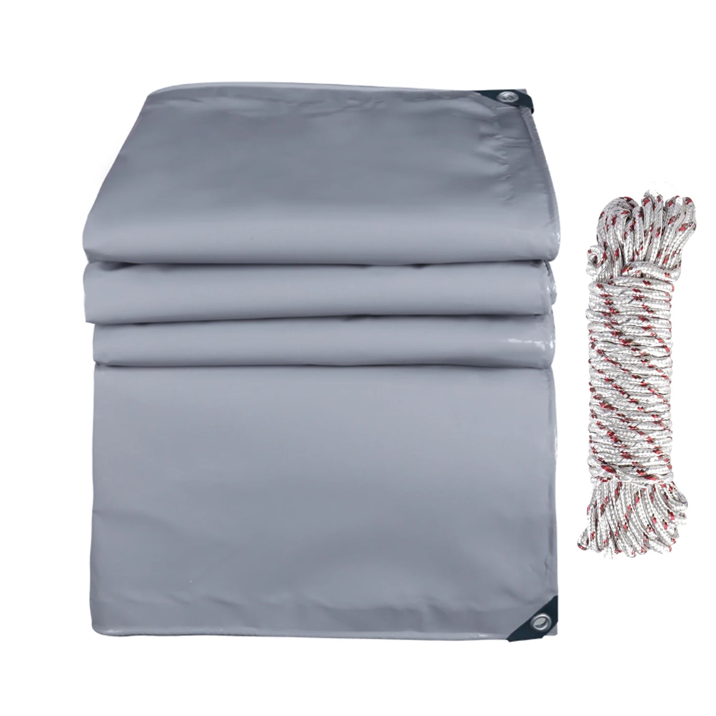Waterproof Heavy Tarpaulin Tarp Sheet Cover with Reinforced Grommets