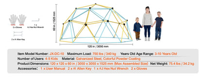 Climbing Dome 6/8/10/12FT Geometric Dome