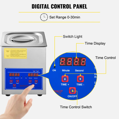 Ultrasonic Cleaner Appliance- 1.3L/2L/3L/6L/10L/15L/22L/30L