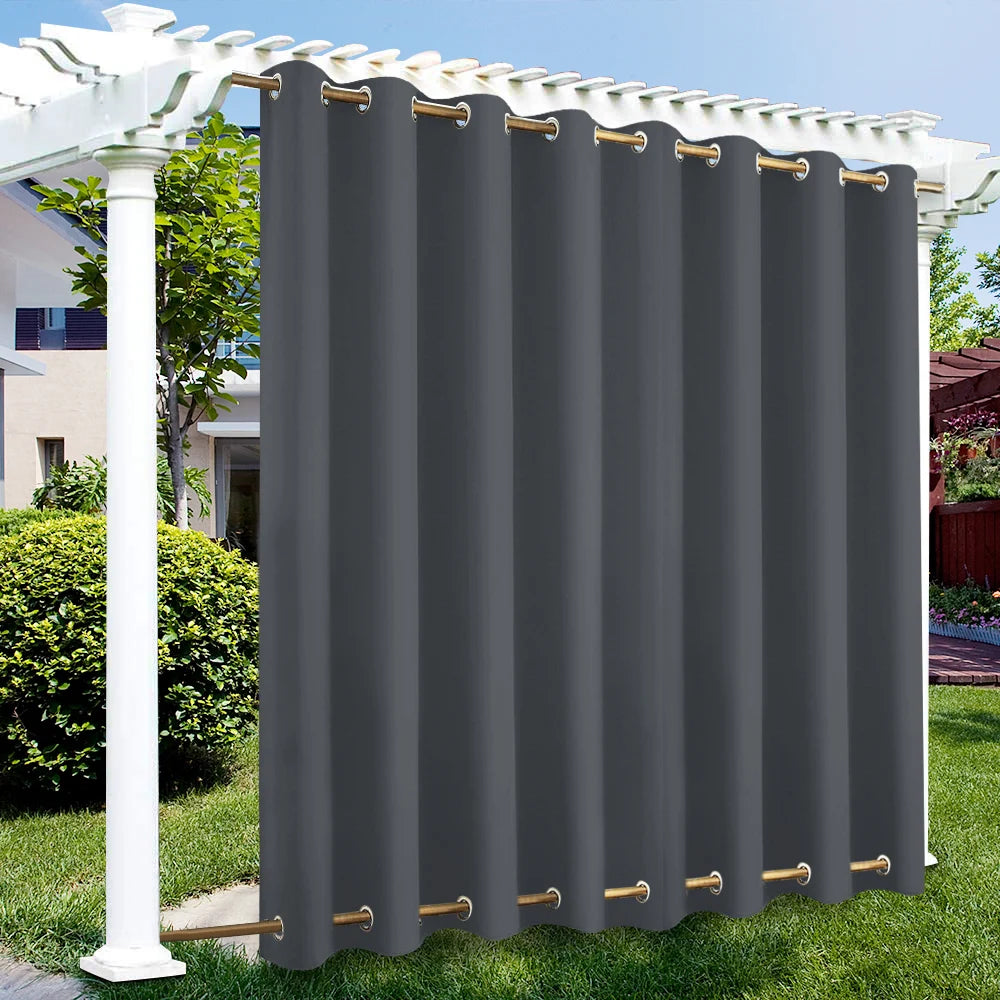 Patio Outdoor Curtain- Waterproof/Thermal/Insulated