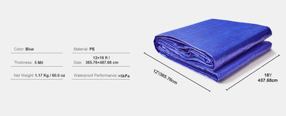 Heavy Duty Tarp with Grommets