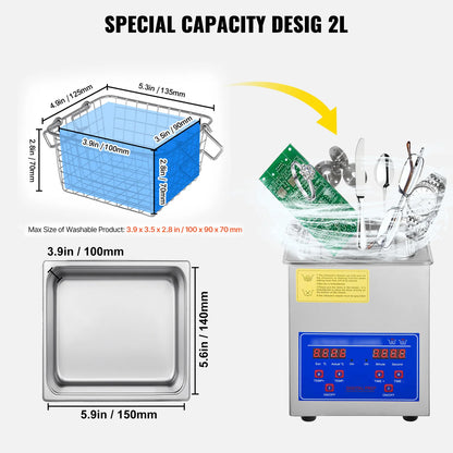 Ultrasonic Cleaner Appliance- 1.3L/2L/3L/6L/10L/15L/22L/30L