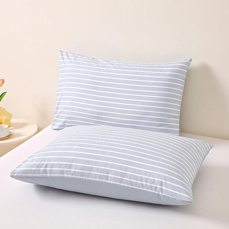 2 Pieces/1 Pair Printed Pillowcase Set