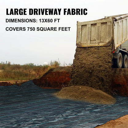 Commercial Grade Driveway Permeable Fabric Roll Mat