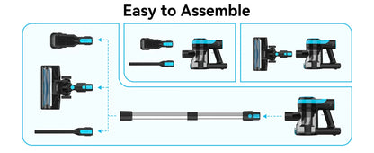 Cordless 6-in-1 Lightweight Handheld Stick Vacuum