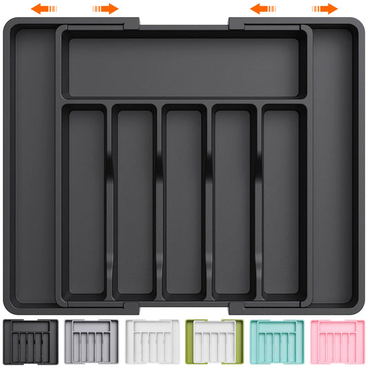 Large Expandable Silverware Organizer