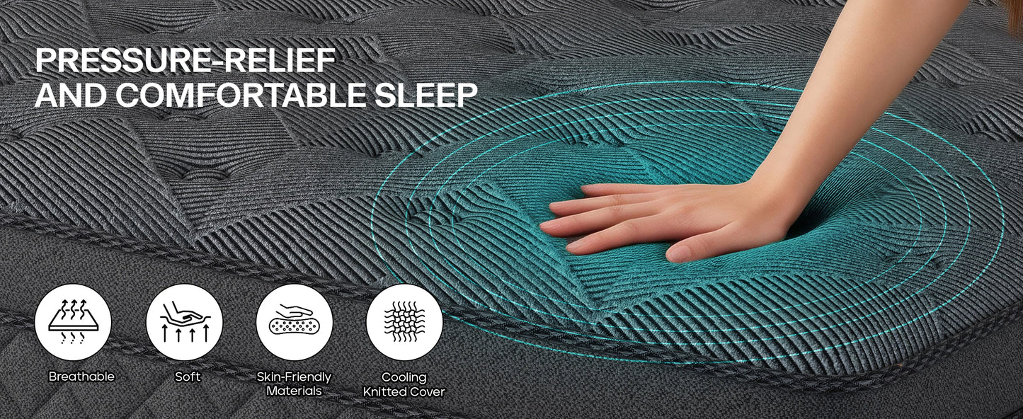 12-14in. Full-Size Memory Foam Mattress