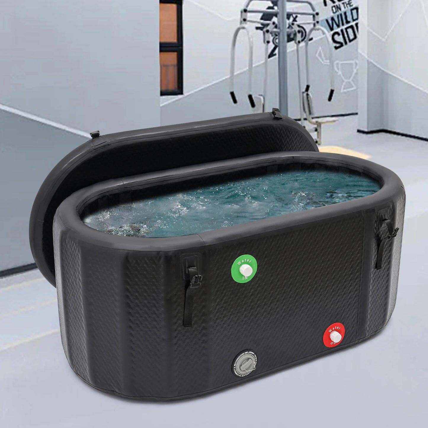 Ice Bathtub for Athletes,97.74 Gal Portable