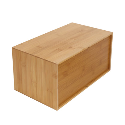 Bamboo Desk Organizer W/3 Drawers