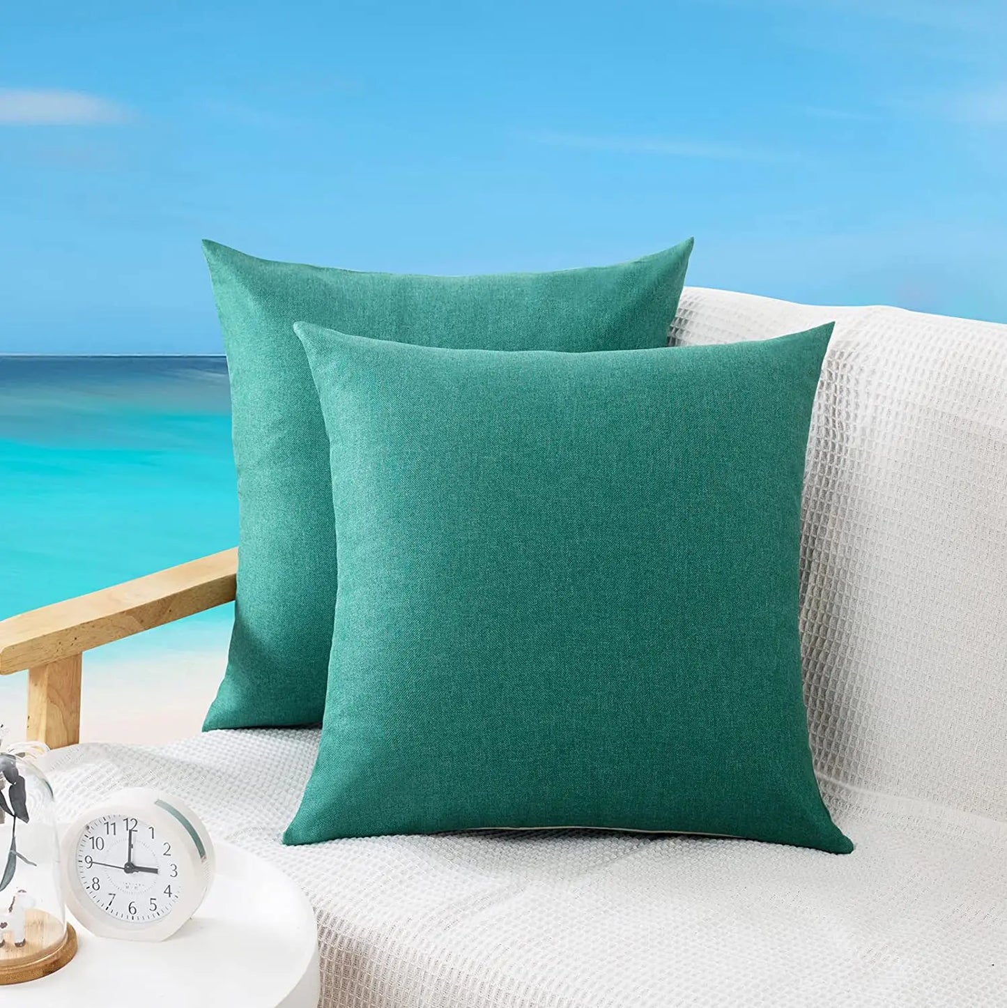 2pcs Garden Outdoor Cushion Cover-Waterproof exterior cushions