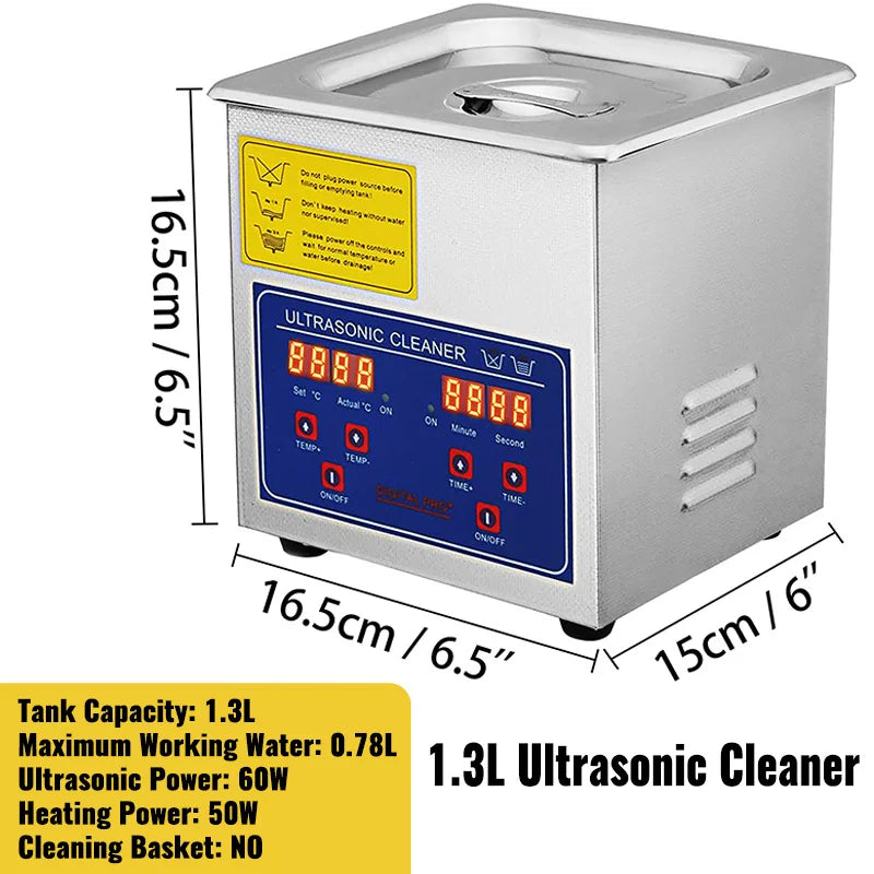 Ultrasonic Cleaner Appliance- 1.3L/2L/3L/6L/10L/15L/22L/30L