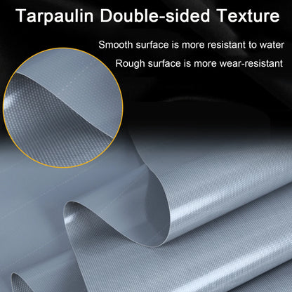 Waterproof Heavy Tarpaulin Tarp Sheet Cover with Reinforced Grommets
