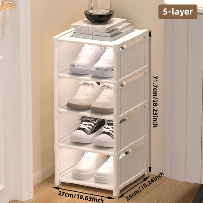 1 Piece Dustproof Single-Row Multi-Layer Shoe Rack