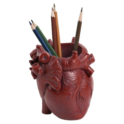 Desktop Organizer Heart Design